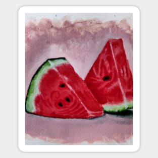 Watermelon Hand Drawn Sketch Sticker